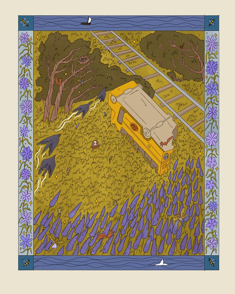 My Final project for Forest Fantasy Illustration  1