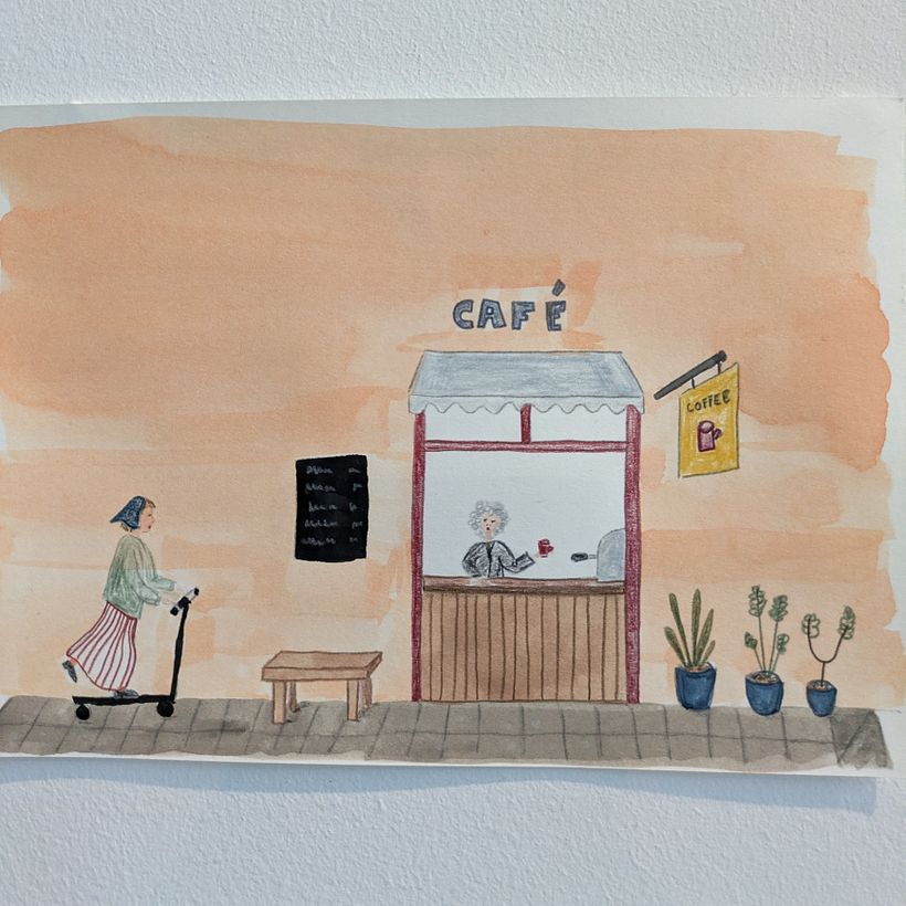 Final project for the course Sketchbook for Illustrators  1