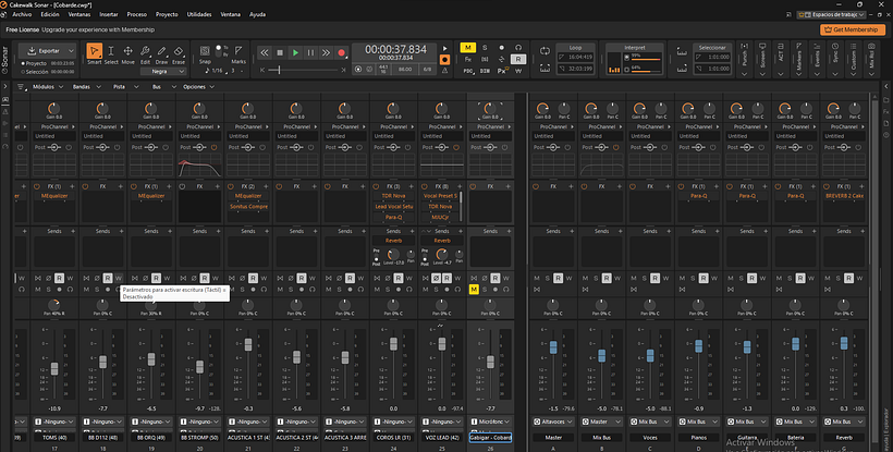 Proyecto final de mezcla 1
