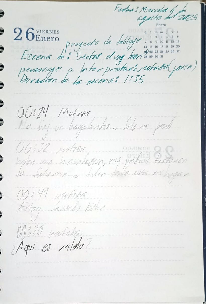 PROYECTO FINAL CURSO DE DOBLAJE 1