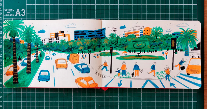 Paisajes Urbanos: Imagina, Traza, Revela – Conversamos con la ganadora del segundo lugar, Claudia Silva 5