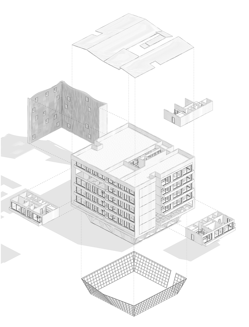 Edificio Modelado Revit 1