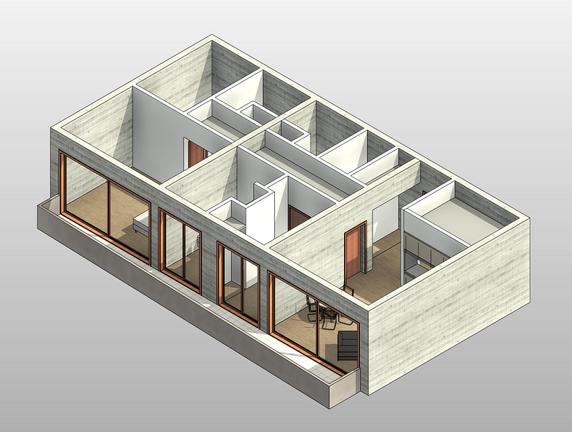 Edificio Modelado Revit 1