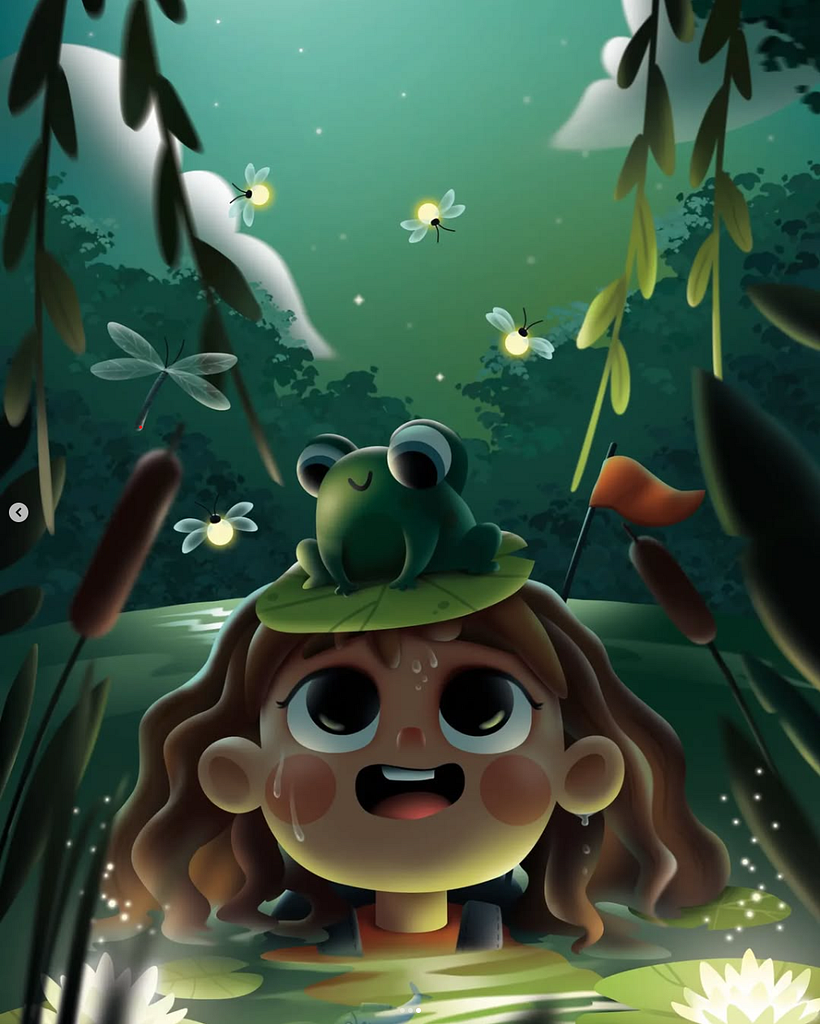 Girl and Froggy Project  1