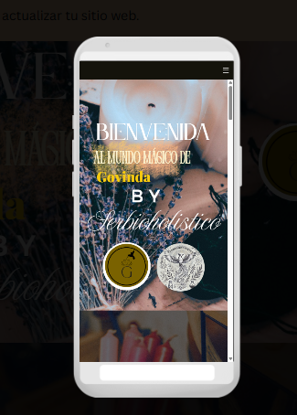 Web portal Govinda _Alquimia y Magia 2