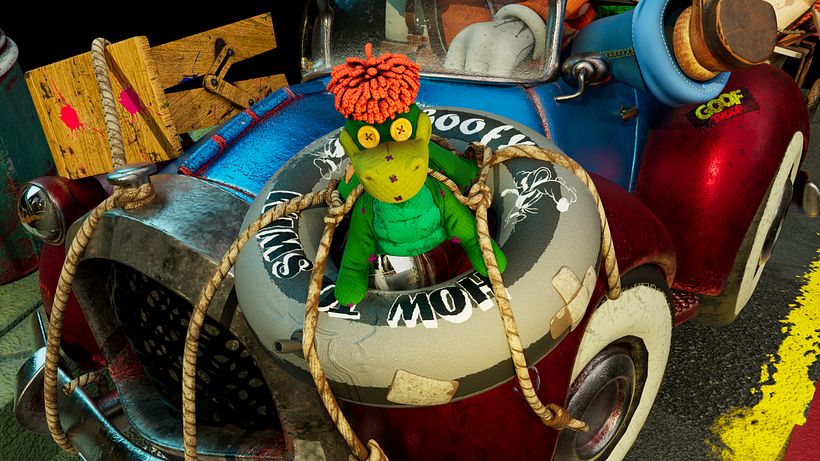Goofy Cartoon – 3D-Druckmodell 6