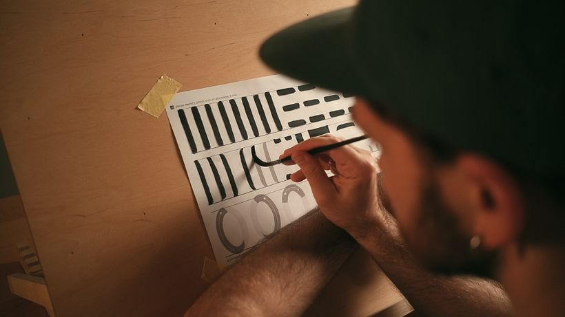Meine ersten Schritte in der Schildermalerei 1