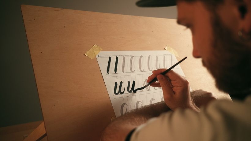 Meine ersten Schritte in der Schildermalerei 2