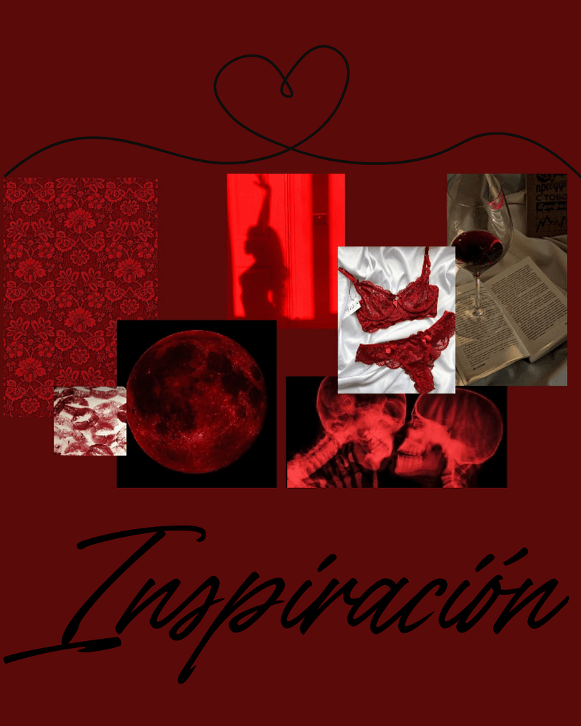 Lencería Roja: Inspiración lunar por Selena Espindola 1