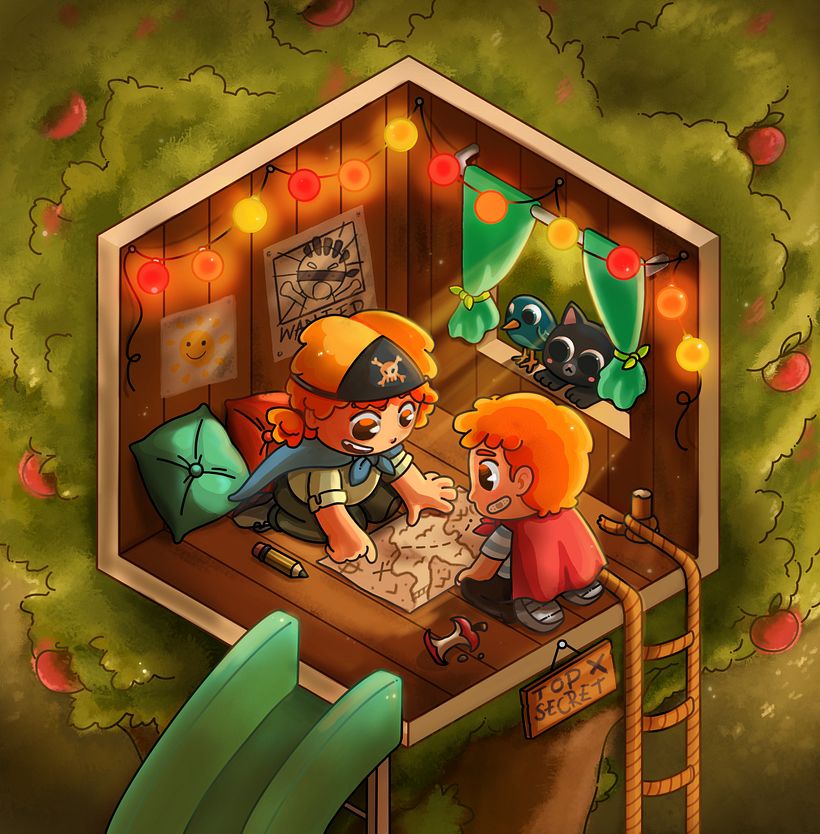Pirate tree house 1