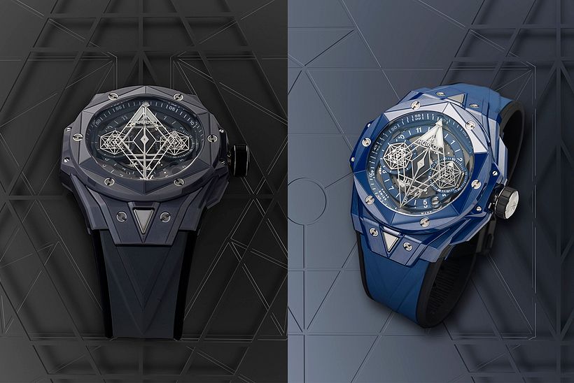 Sang Bleu Ceramic von Hublot 3