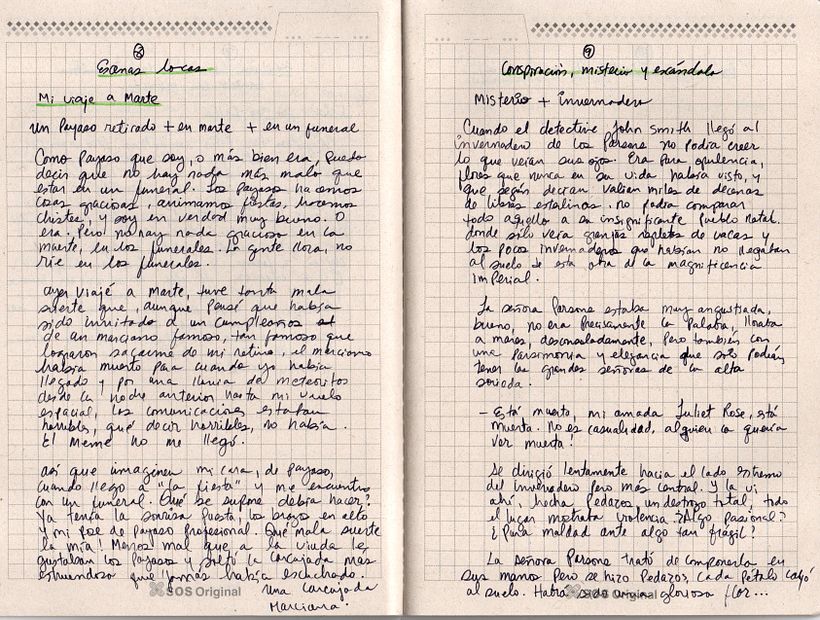 Mi proyecto final: Gimnasio de escritura: de la hoja en blanco a la práctica cotidiana 2