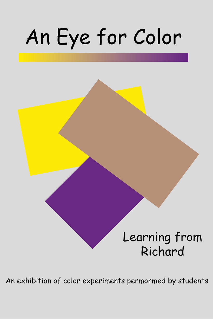Poster de colores complementario y su combinacion 1