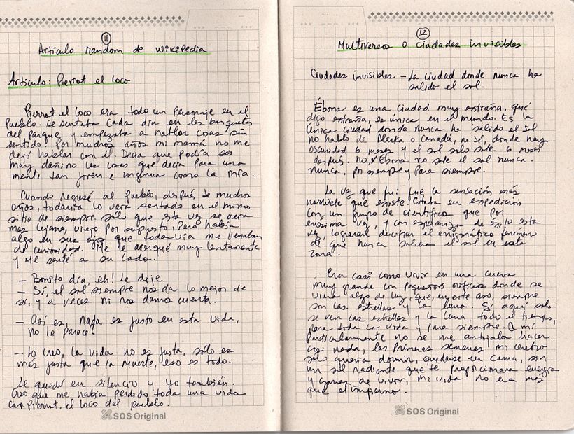 Mi proyecto final: Gimnasio de escritura: de la hoja en blanco a la práctica cotidiana 3