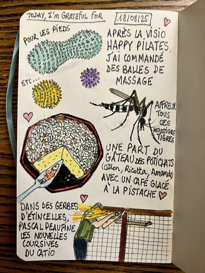 Diario de gratitud: agosto de 2025 1