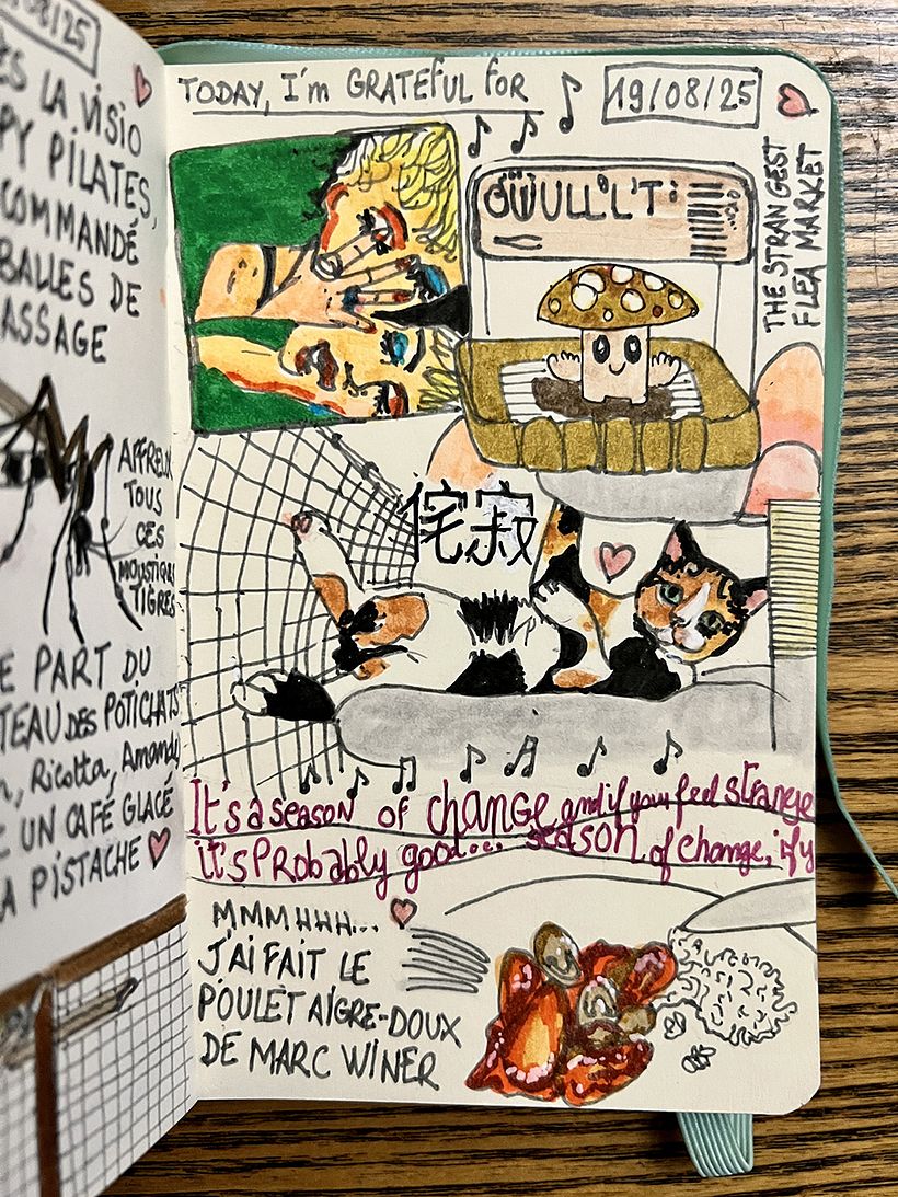 Diario de gratitud: agosto de 2025 1