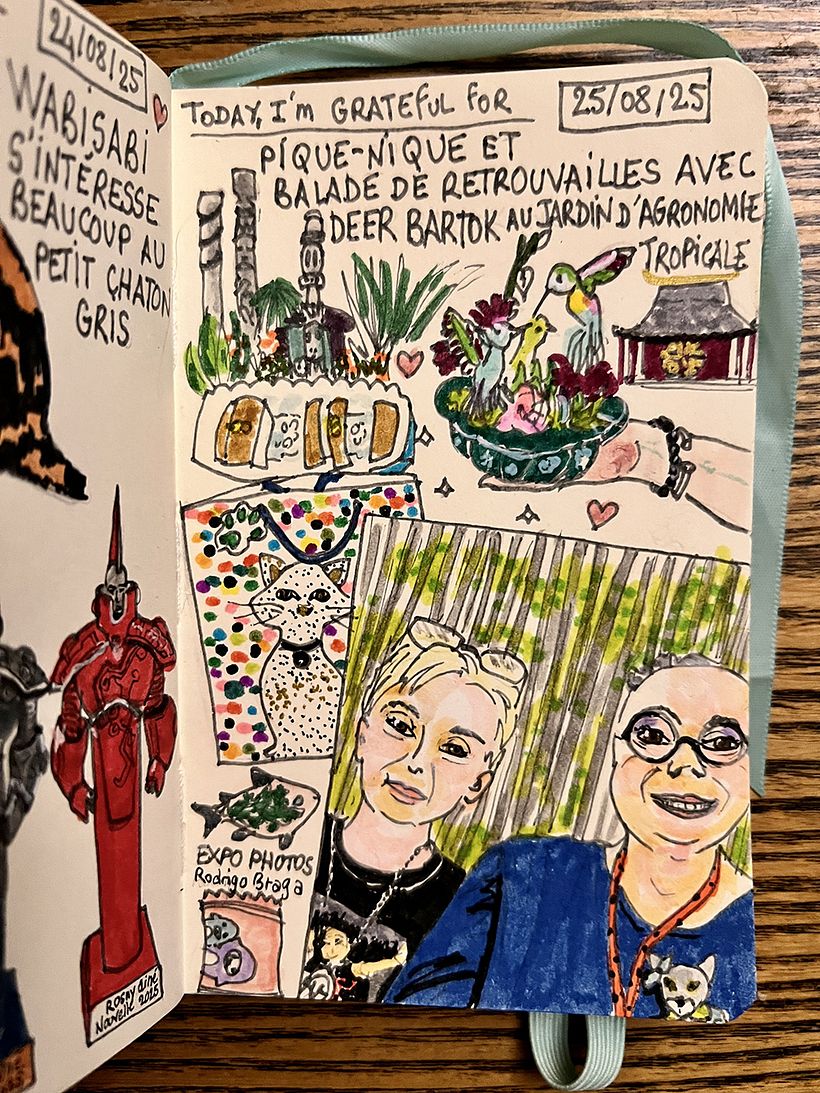 Diario de gratitud: agosto de 2025 1