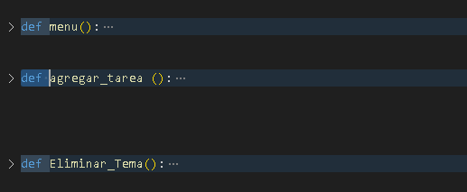 gestor de tareas en la terminal de python 1