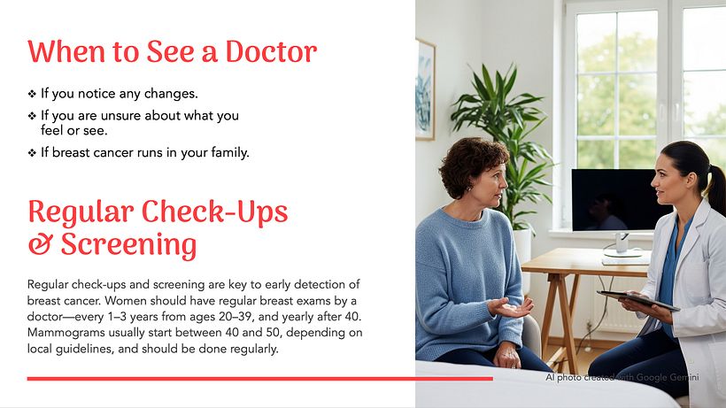 Be Breast Aware – Small Checks, Big Difference 5