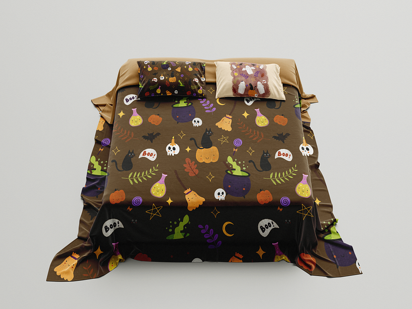 Halloween themed pattern 2