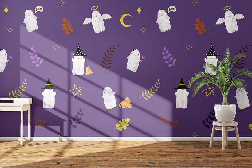 Halloween themed pattern 6