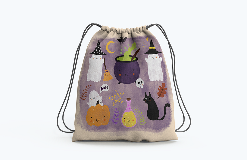 Halloween themed pattern 8