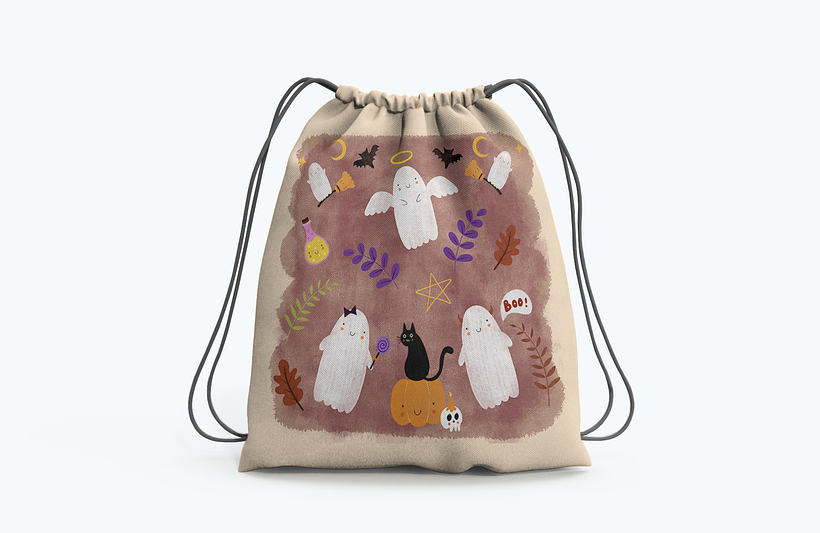 Halloween themed pattern 9