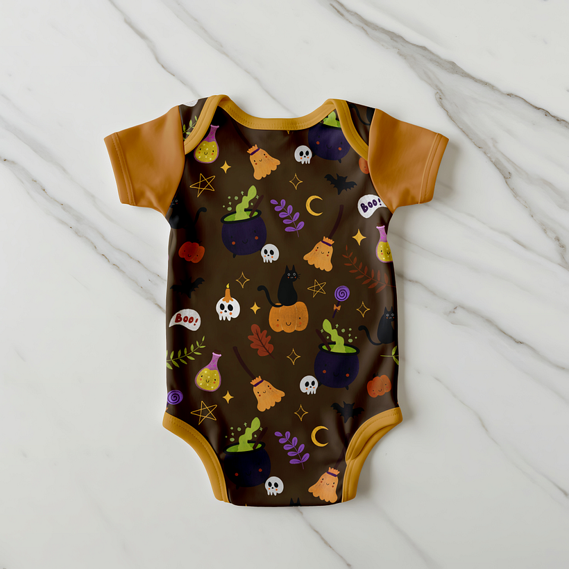 Halloween themed pattern 17