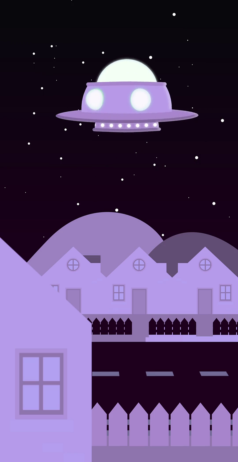 Alien abduction in the suburbs 1