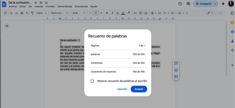 De la confusión... 1