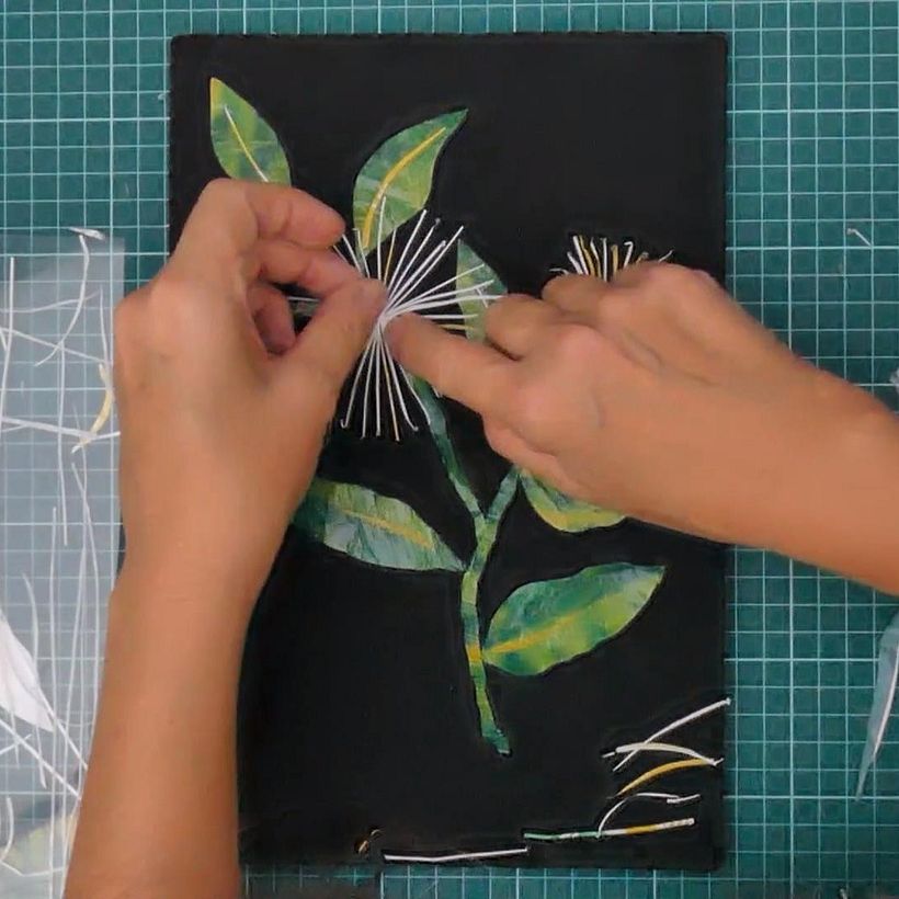 Late Bloomer: Botanical Plastic Mosaik 7