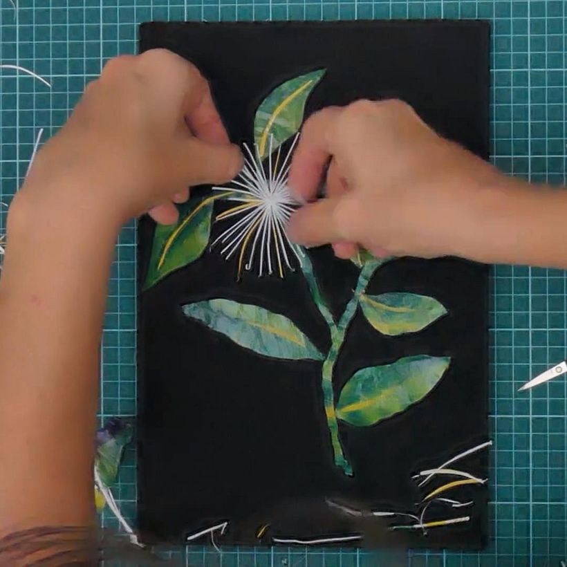 Late Bloomer: Botanical Plastic Mosaik 6