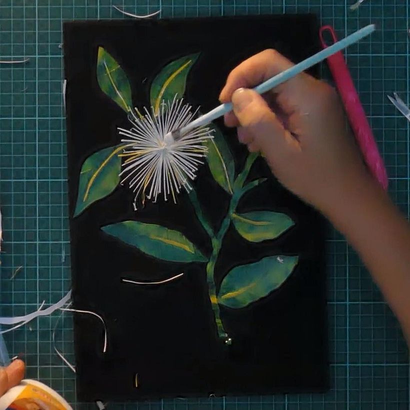 Late Bloomer: Botanical Plastic Mosaik 8