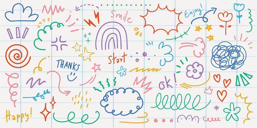 How to transform doodles into complete illustrations 4