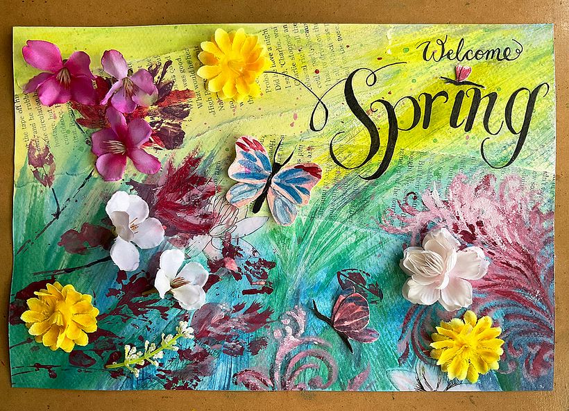 Welcome Spring Collage 2