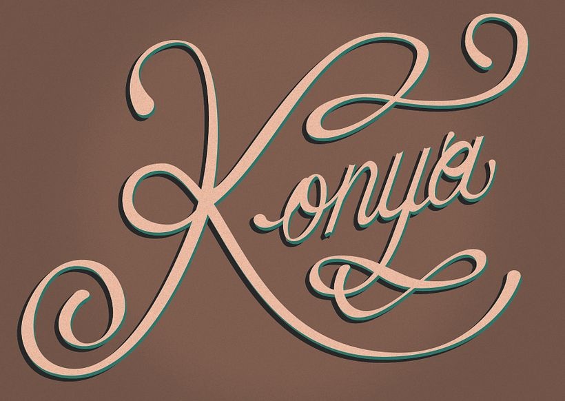 Konya City Postcard 1