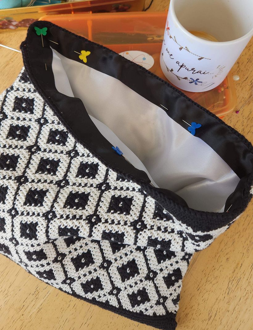 Cartera Tejida a Crochet 1