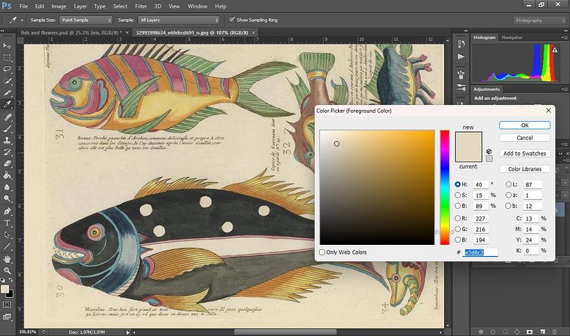 Natura morta con flora e fauna 2