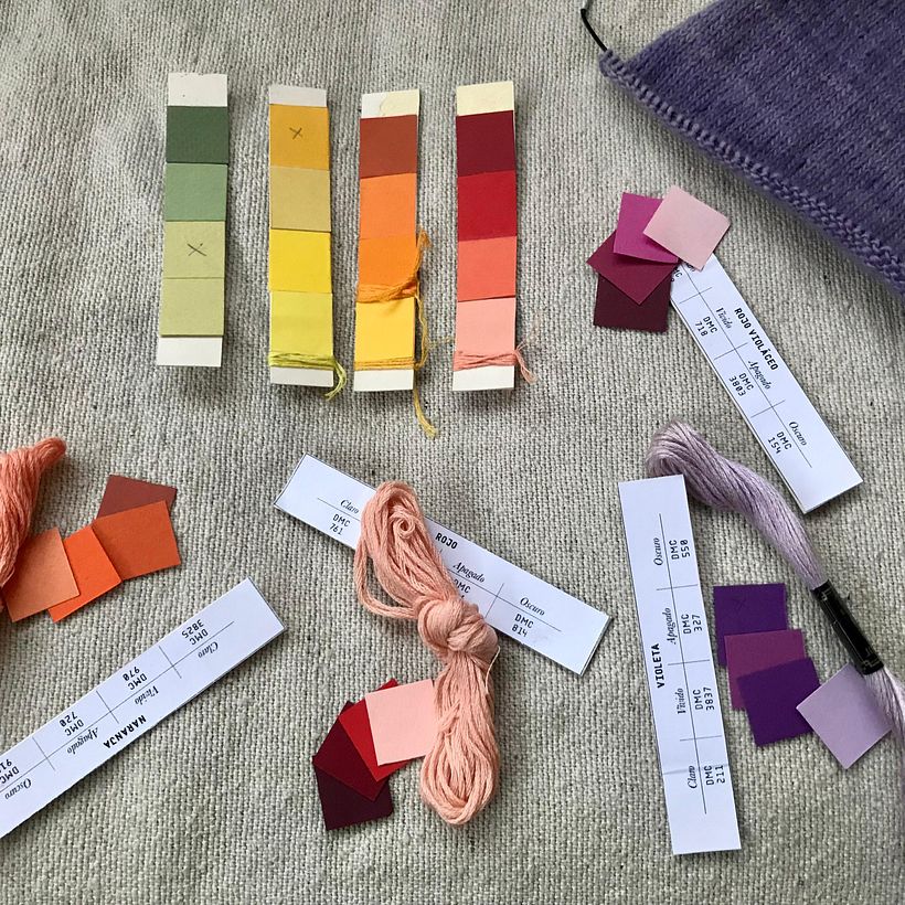 Mi Chaleco Jacquard @claireoobscure 2