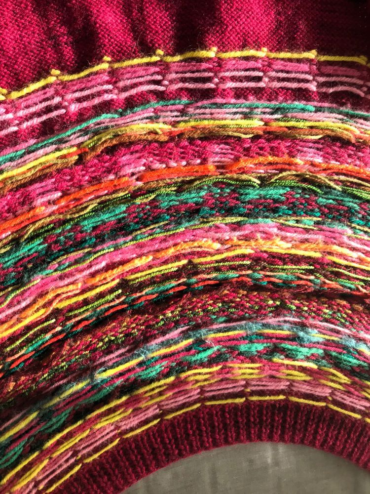 Mi Chaleco Jacquard @claireoobscure 3