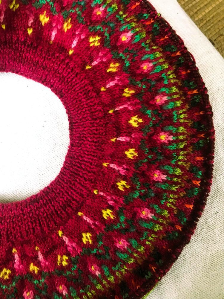 Mi Chaleco Jacquard @claireoobscure 1