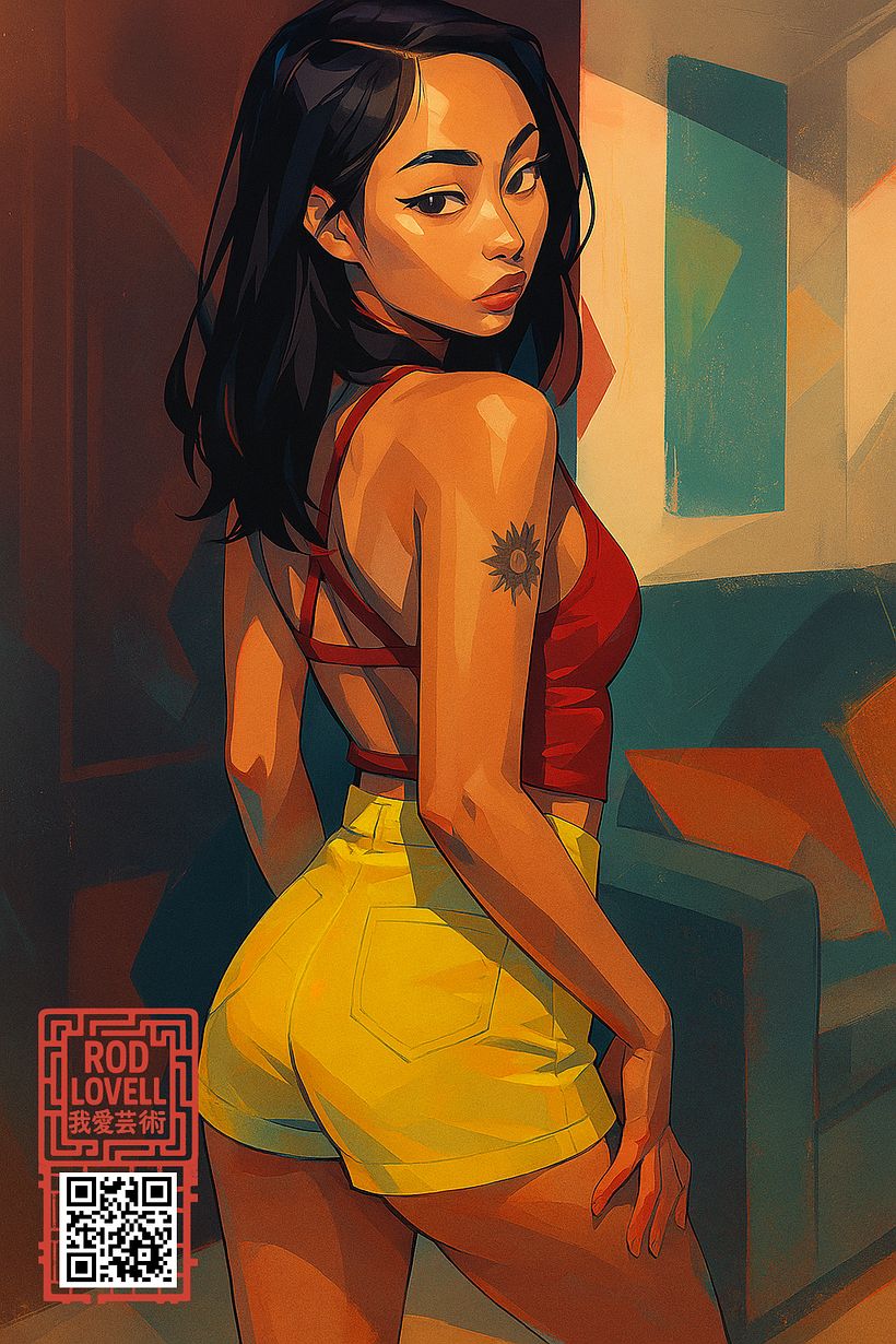 [SORA Post #45] How generative AI works • Daily Portrait Illustrations • Projects on Domestika + Bonus 200+ Free Procreate Brushes • #portraits #brushset #domestika #portraitpaintings #procreatebrushes #freebrushes • by Rod Lovell (2025) 3