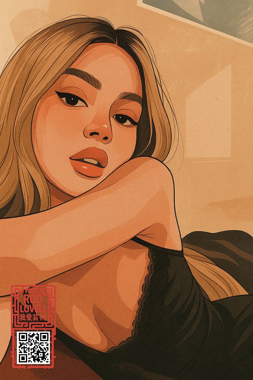 [SORA Post #45] How generative AI works • Daily Portrait Illustrations • Projects on Domestika + Bonus 200+ Free Procreate Brushes • #portraits #brushset #domestika #portraitpaintings #procreatebrushes #freebrushes • by Rod Lovell (2025) 8