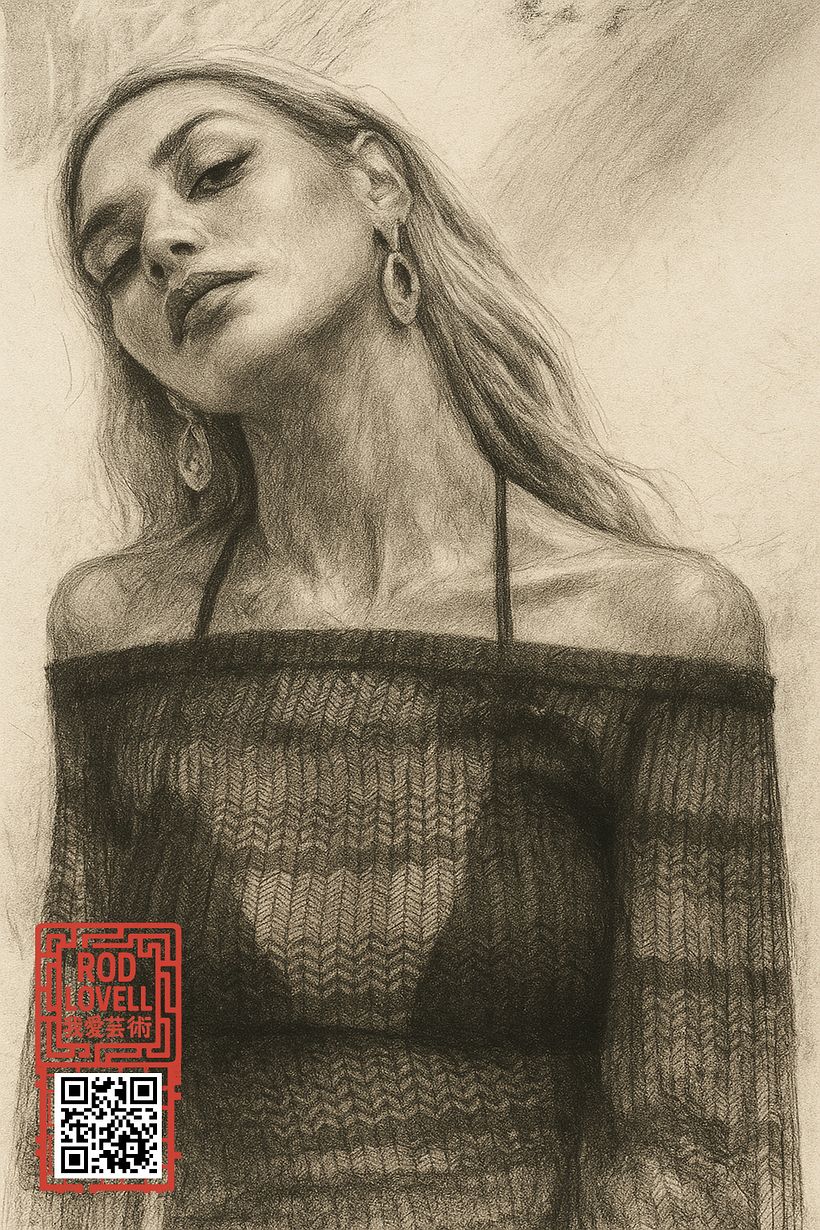 [SORA Post #45] How generative AI works • Daily Portrait Illustrations • Projects on Domestika + Bonus 200+ Free Procreate Brushes • #portraits #brushset #domestika #portraitpaintings #procreatebrushes #freebrushes • by Rod Lovell (2025) 11