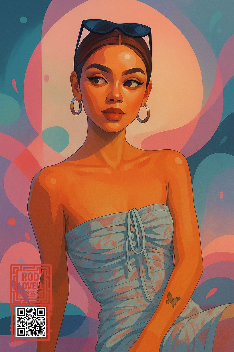 [SORA Post #45] How generative AI works • Daily Portrait Illustrations • Projects on Domestika + Bonus 200+ Free Procreate Brushes • #portraits #brushset #domestika #portraitpaintings #procreatebrushes #freebrushes • by Rod Lovell (2025) 16