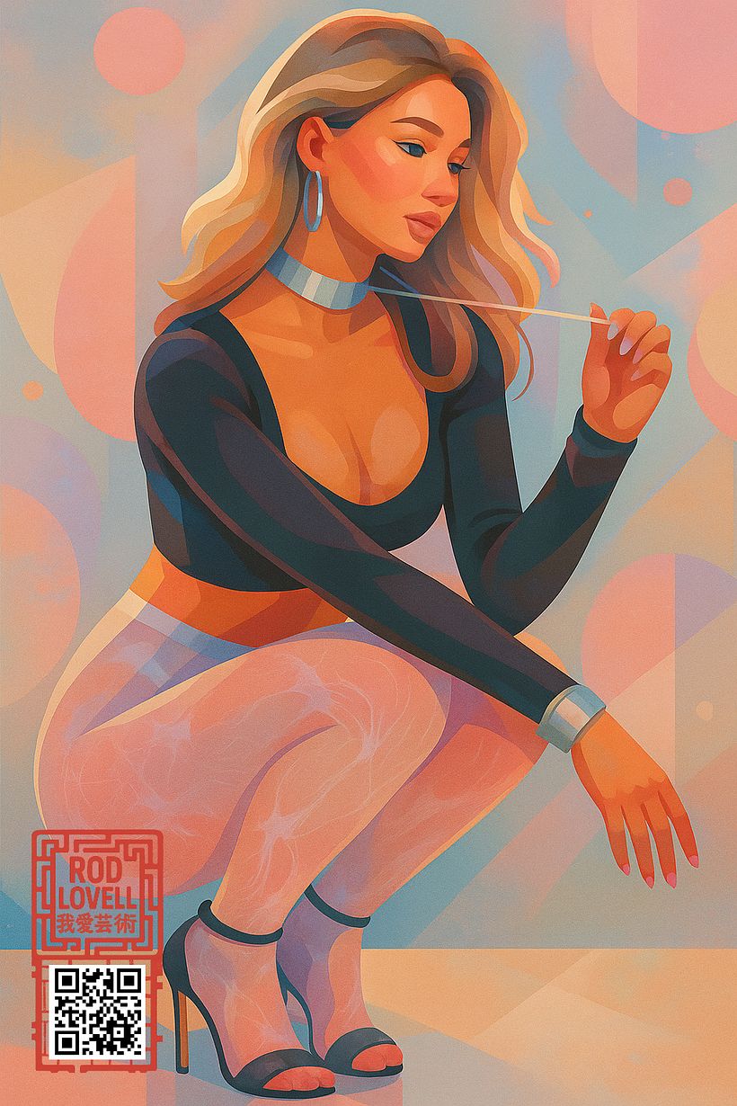 [SORA Post #45] How generative AI works • Daily Portrait Illustrations • Projects on Domestika + Bonus 200+ Free Procreate Brushes • #portraits #brushset #domestika #portraitpaintings #procreatebrushes #freebrushes • by Rod Lovell (2025) 1