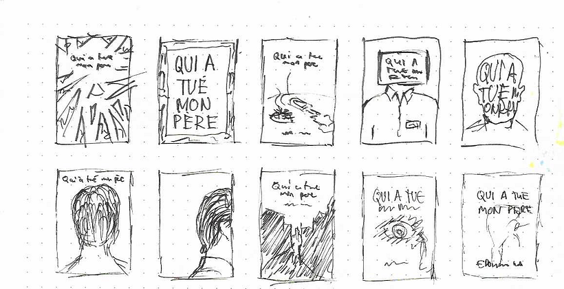 Okładki książek Édouarda Louisa 1