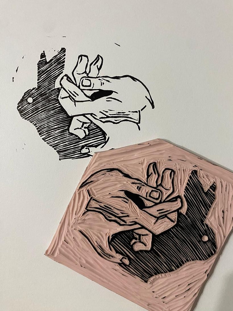 Grabado en Linoleo 1