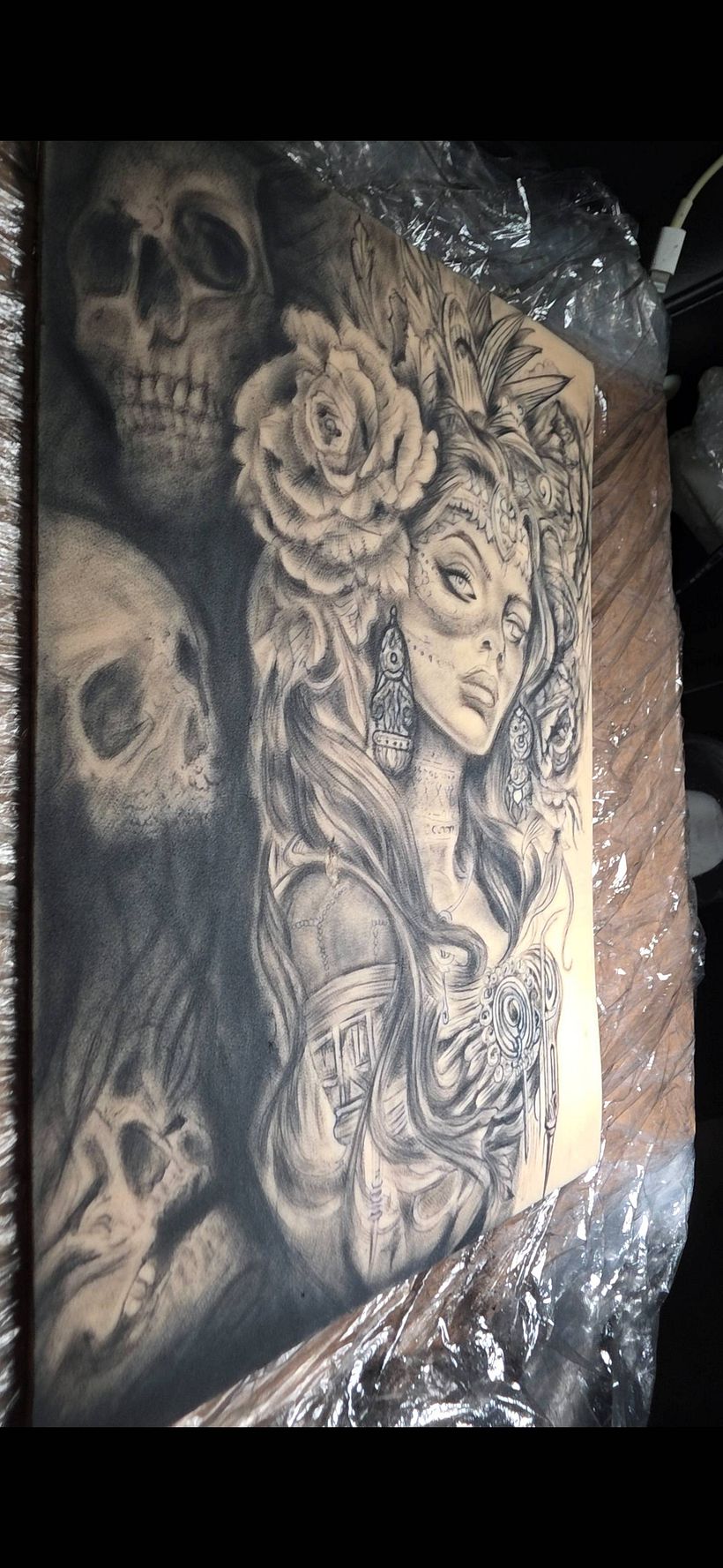 Indiras love blackwork 2
