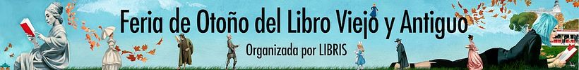 Cartel Feria del Libro viejo y antiguo Feria de otoño 2025  1